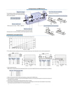 Rodless Cylinder RMH10 RMH15 RMH20 RMH25 Magnetic Cylinder with Linear Guide Pneumatic Cylinder Double Acting(Stroke 450mm)