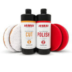 Polishing Kit - 2-Step Polish and Compound Kit - 5" Pads & Compounds