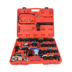 Water Leak Detection Detector Tool Radiator Pressure Tester Vacuum Type Cooling System Test Car water pressure gauge(28pcs)