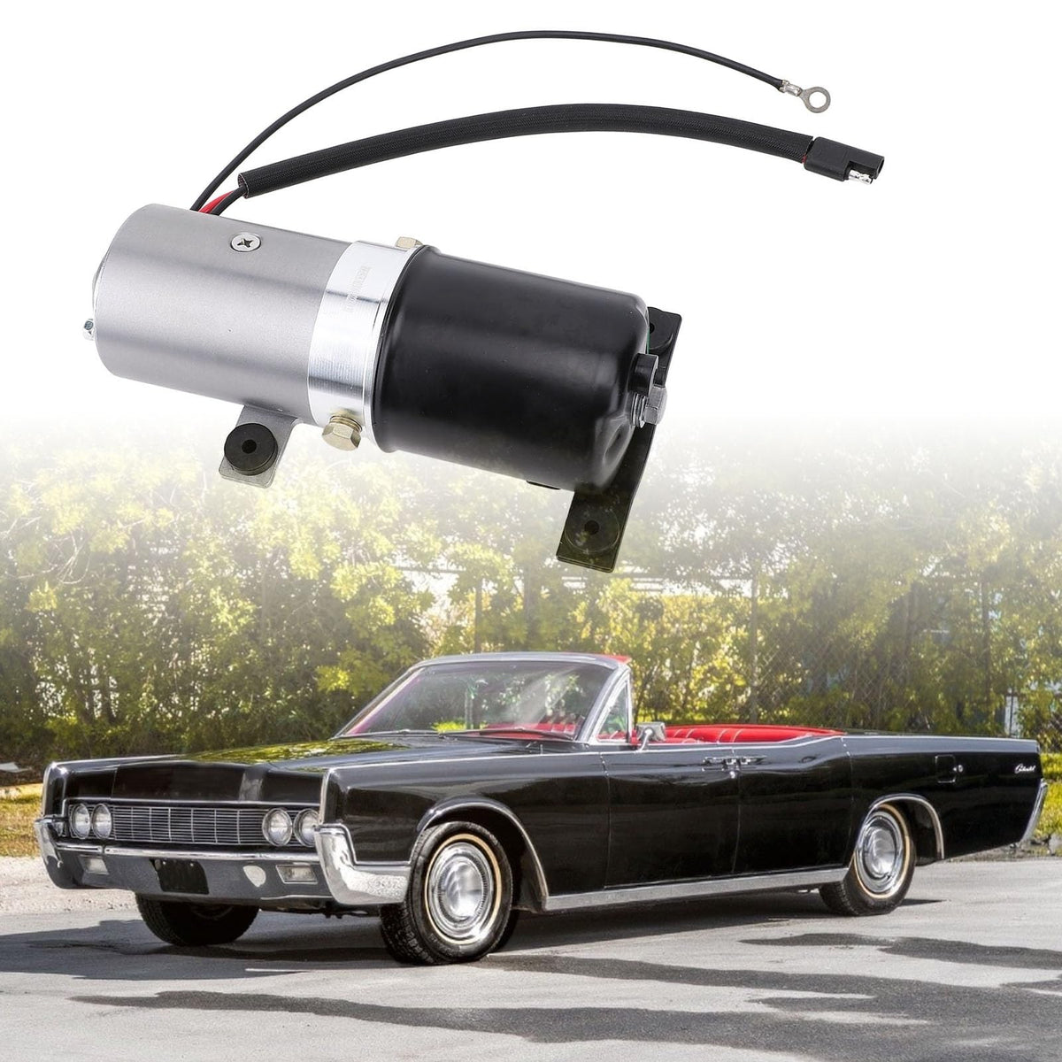 Akozon Convertible Top Lift Motor Pump, Metal Alloy, 76533A00A