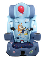 KidsEmbrace 2-in-1 Car Seat | Forward-Facing Harness (26.5–65 lbs) & Booster Mode (40–100 lbs) | Latch | Premium Fit with Multi-Position Headrest, Harness & Recline – Bluey