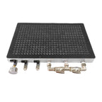 CNC Vacuum Chuck Fixture Plate Workpiece Clamping Table Vacuum Workholding System for Machining Center, Lathe, Milling, Engraving Machines (300 x 300mm)