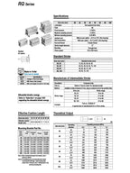 Buffering Thin air Cushion Cylinder RDQB20-15 RDQB25-20 RDQB32-25 RDQB40-30 RDQB50-40 RDQB63-50 RDQB80-75 RDQB100-100(Stroke 75mm)