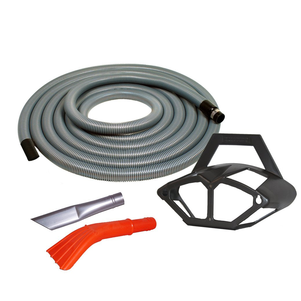 UV150CKP1 Extended Life Wall Mounted Commercial Vacuum with 50 ft. Car Care Kit (Unit and Kit Plus 1 Inlet)