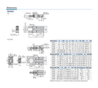 Parallel Style Pneumatic Air Gripper HFZ16 Cylinder Double Acting Gripper Cylinder(HFZ40)