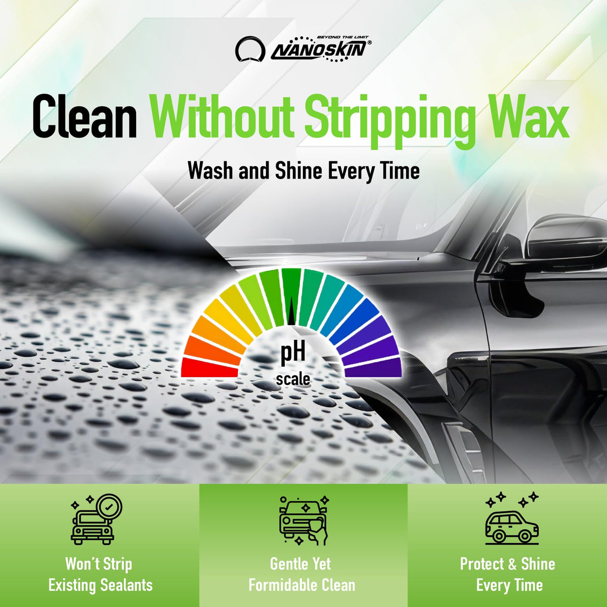 Nanoskin BUBBLE BATH Foaming Car Wash Shampoo, 55 Gallon