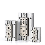Low Profile Air Parallel Gripper Force Pneumatic Cylinder MHF2 8D MHF2 10D MHF2 12D MHF2 16D MHF2 20D Pneumatic Gripper(MHF2-20D2)