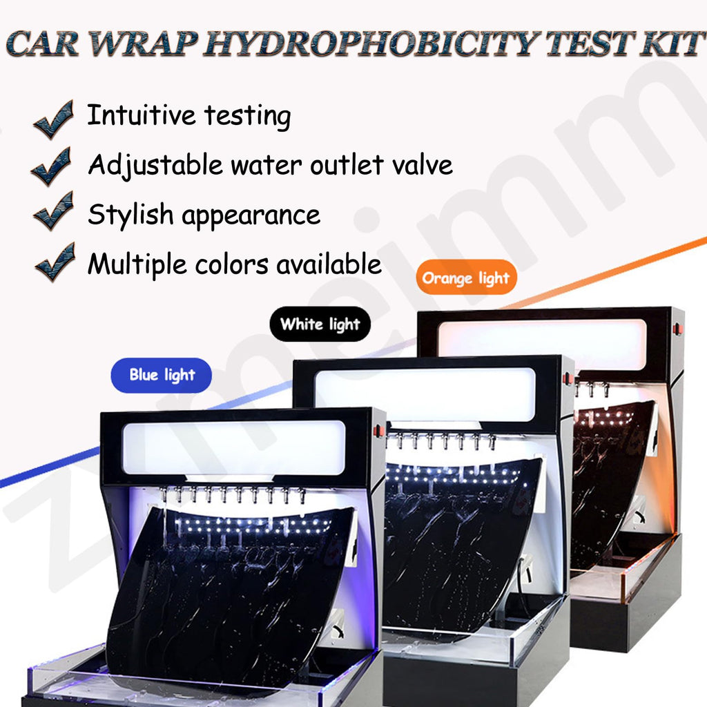 Car Water Sprayer, Invisible car wrap Hydrophobic Tester, Transparent Film Instrument,Coating Demonstration Props Blue