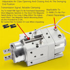 Rotary Actuators Air Grippers Angular Style Pneumatic Cylinder MRHQ10 MRHQ16 MRHQ20 MRHQ25(MRHQ10D-90S-N)