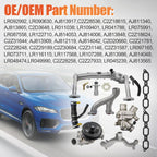 LR090630 Cooling System Kit Fit for Jaguar F-Type 3.0L 2014-2021