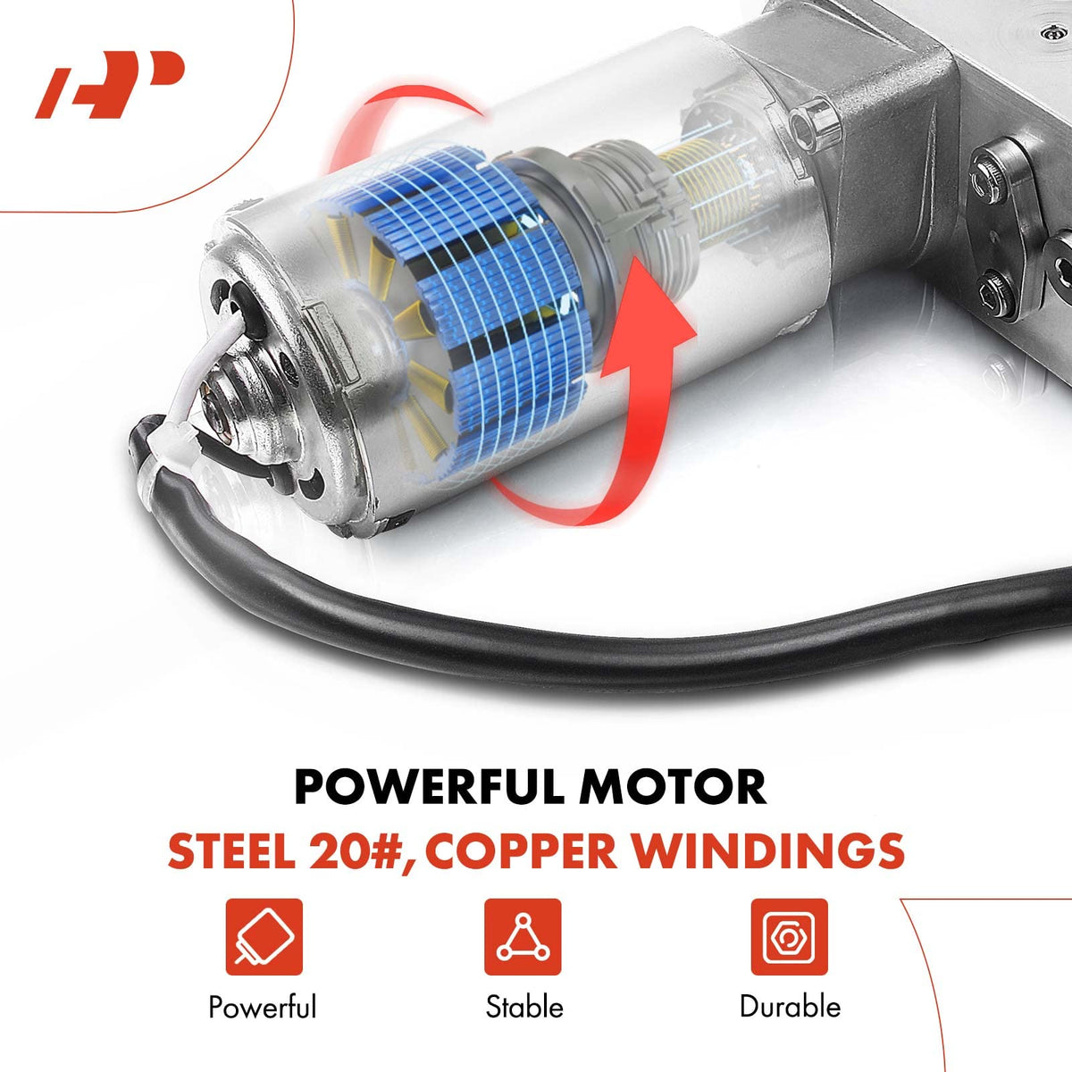 A-Premium 4 Pins Hydraulic Liftgate Pump Compatible with Mercedes-Benz