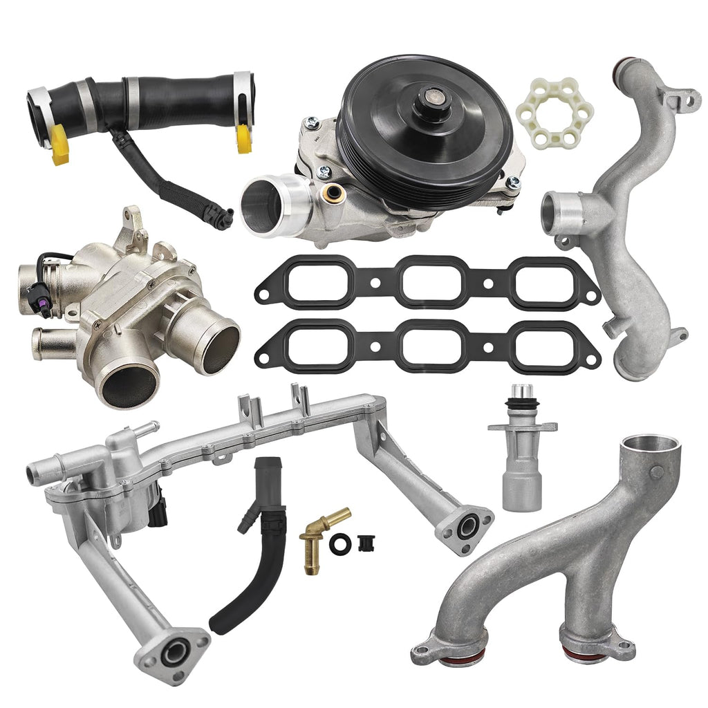 LR090630 Cooling System Kit Fit for Jaguar F-Type 3.0L 2014-2021