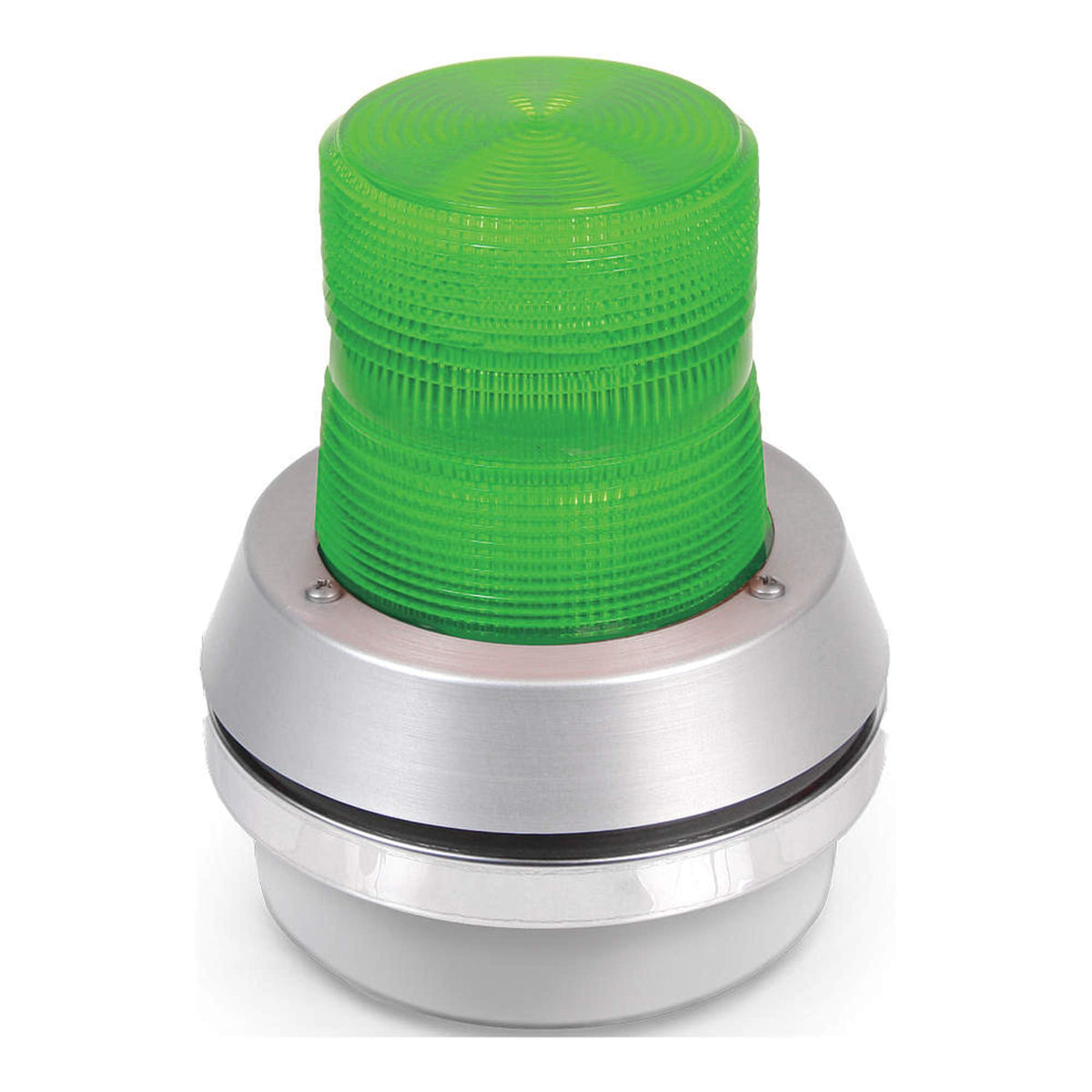 Horn Strobe, Green, Cast Aluminum, 24VDC