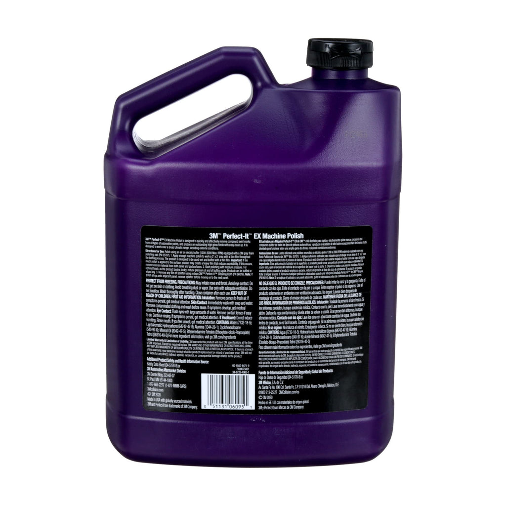 3M Perfect-It EX Machine Polish, 06095, High Performing, 1 gal (8.6 lb)
