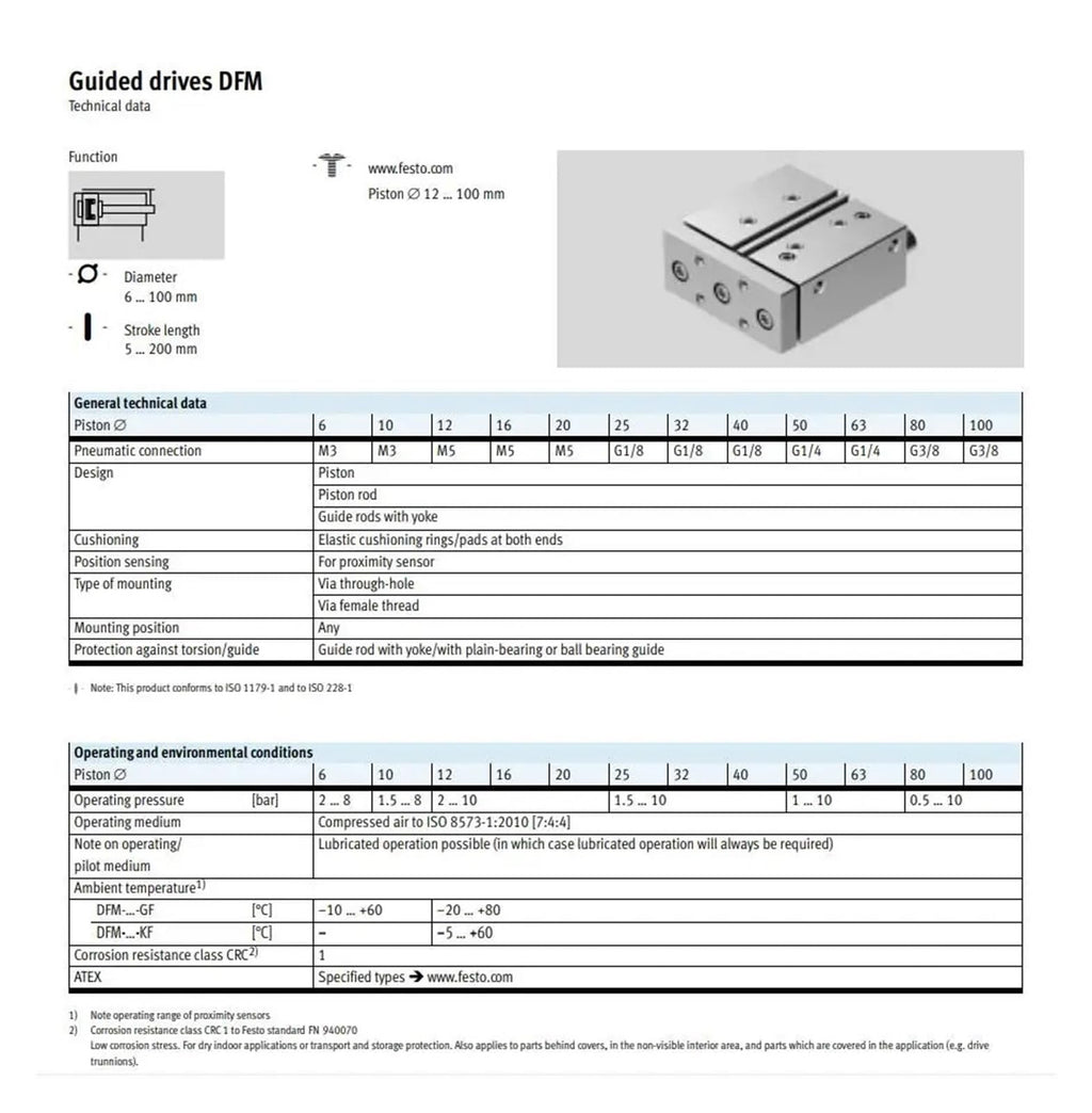 DFM-25 P-A-GF P-A-KF 3 Axis with Guide Bar Guided Pneumatic Air Cylinder DFM DFM-25-20-P-A-GF DFM-25-25-P-A-GF(DFM-25-40)