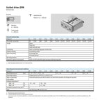 DFM-25 P-A-GF P-A-KF 3 Axis with Guide Bar Guided Pneumatic Air Cylinder DFM DFM-25-20-P-A-GF DFM-25-25-P-A-GF(DFM-25-40)