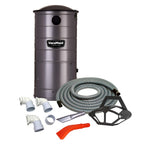 UV150CKP1 Extended Life Wall Mounted Commercial Vacuum with 50 ft. Car Care Kit (Unit and Kit Plus 1 Inlet)