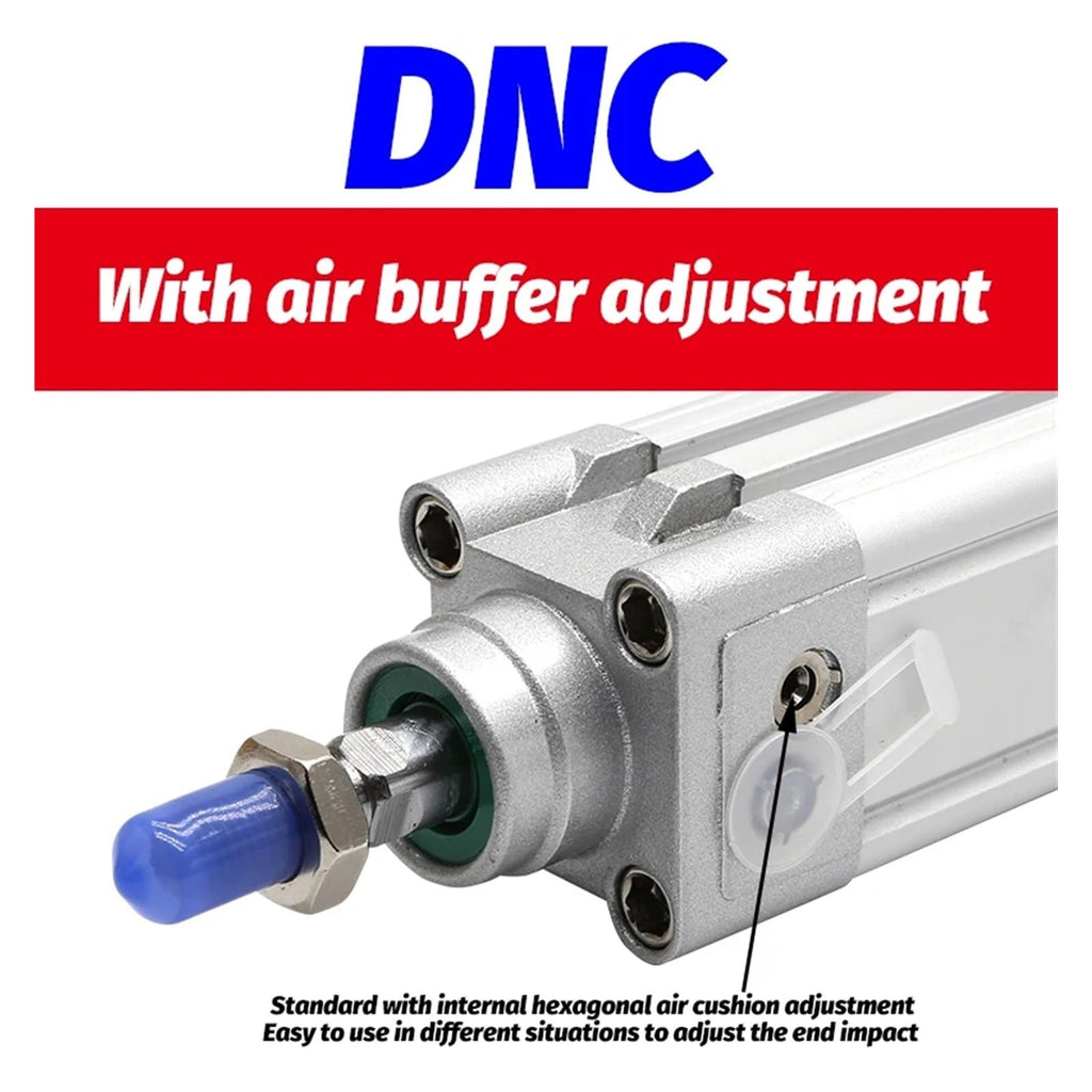 1pcs DNC-32-40-PPV-A DNC-50-125-PPV-A Cylinder Pneumatic Components bore 32 40 50mm 25-320mm Stroke DNC-40-80-PPV-A(50-PPV-A)