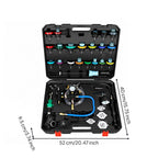 46 Pieces s pressures Testing and Coolant Service Tool Portable s Leak Testing Kit with Hand Pump Practical for Automotive Mechanics