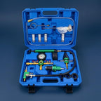 Filling Device Coolant Service Tool Cooling System Vacuum Purge Kit Leak Detection Tester Suitable for Workshop Repair and Home Garage