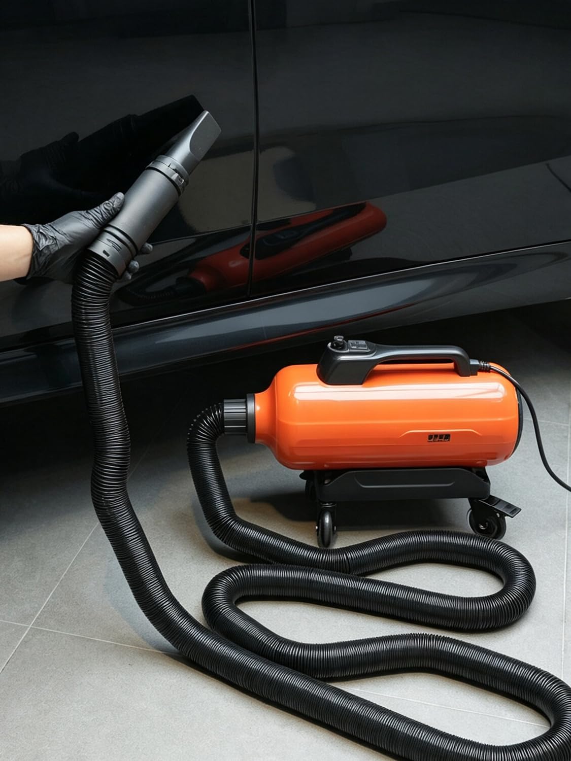 SPTA Air Cannon Car Dryer Blower, Powerful Detailing Wash, Filtered Dryers, Safer Than Microfiber Towel Cloth,Car Wash Dryer Blower,Dry Before Car Cleaning,Car Detailing,Car Wax,or Ceramic Coating