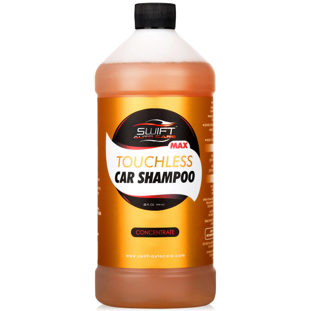 Swift Touchless Car Wash Shampoo MAX Concentrate (5 Gallon) - No Brushing Required, High Foaming Car Soap, Heavy Duty, Auto Detergent for Foam Cannon, Works on Cars, Trucks, RVs, Upholstery & More!