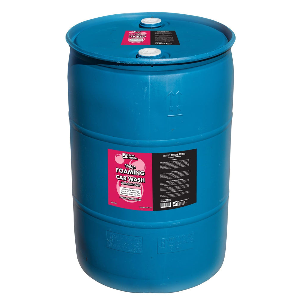 SOCAR Pinky’s Foaming Car Wash Soap. Detailers Choice, pH Balanced, Gentle, Safe On All Paint, Wax & Sealants | 55 Gallons