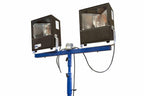 Portable Hazardous Area Light, (2) 400 Watt Metal Halide Lights, Quadpod Mount, C1D2, 220V 50 Hz