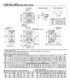 Pneumatic Compact Guide Cylinder MGPM12 MGPM16 MGPM20 MGPM25 MGPM32 MGPM40 MGPM50 MGPM63 MGPM80 Stroke 10mm-300mm(100mm Stroke)