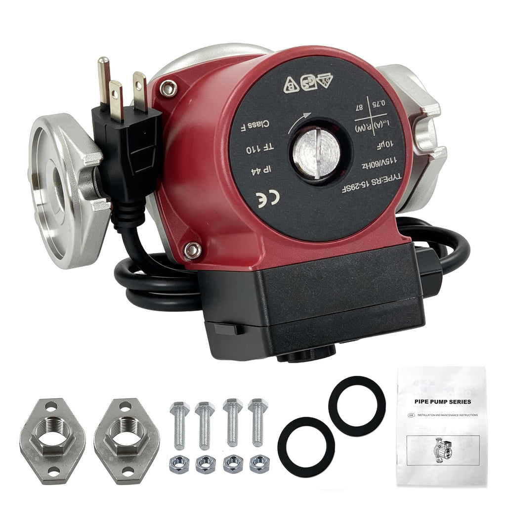 95906630 Hot Water Circulator Pump 115V 1/3 HP Fits for Grundfos UPS26-150F