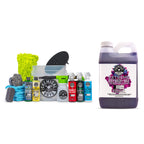Chemical Guys CWS20716FC 16-Piece Arsenal Builder Carwash Kit, Foam Cannon, Bucket (6) 16 oz Car Care Cleaners (Works w/Pressure Washers) with Extreme Bodywash & Wax Foaming Car Wash Soap, 16 oz