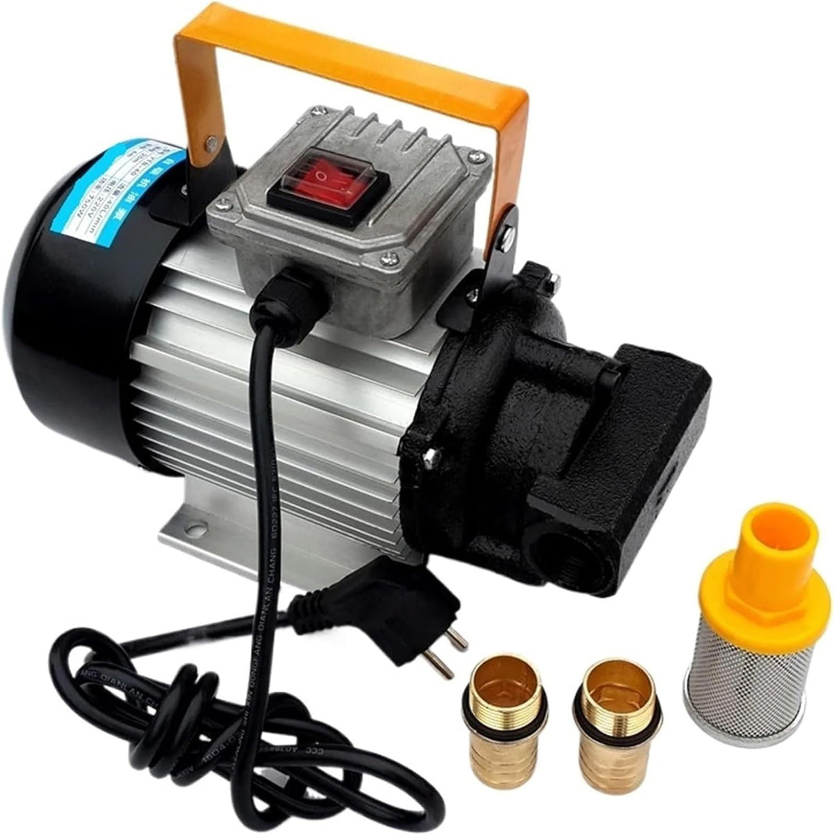 Sewage/Effluent Pumps 220V 750W Electrical Self-Priming Gear Oil/Diesel Oil Transport Pump Filling Machine 40L
