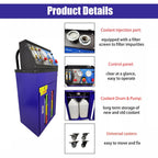 DC12V Automatic Engine Antifreeze Cleaning Machine Antifreeze Replacement Machine Coolant Fluid Changer 70W for Car/Truck Maintenance