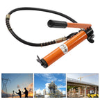 Hydraulic Trolley Jack Manual Hydraulic Pump 20T 70MPa Lifting Jack High Pressure Portable Steel Oil Pump for Hydraulic Tools (CP)