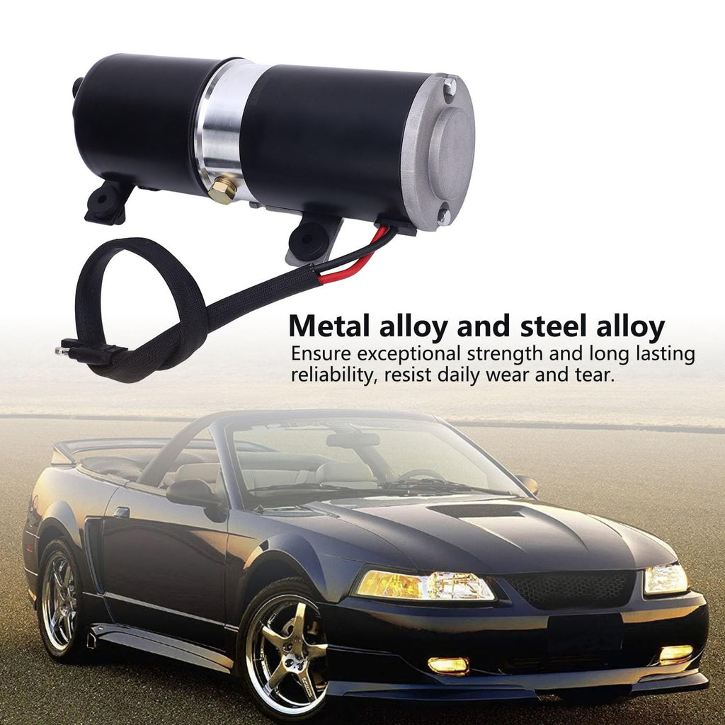Convertible Top Lift Motor Pump Enhanced Safety