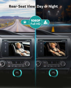 OTTOCAST Baby Car Camera 2026 with Wireless CarPlay Adapter