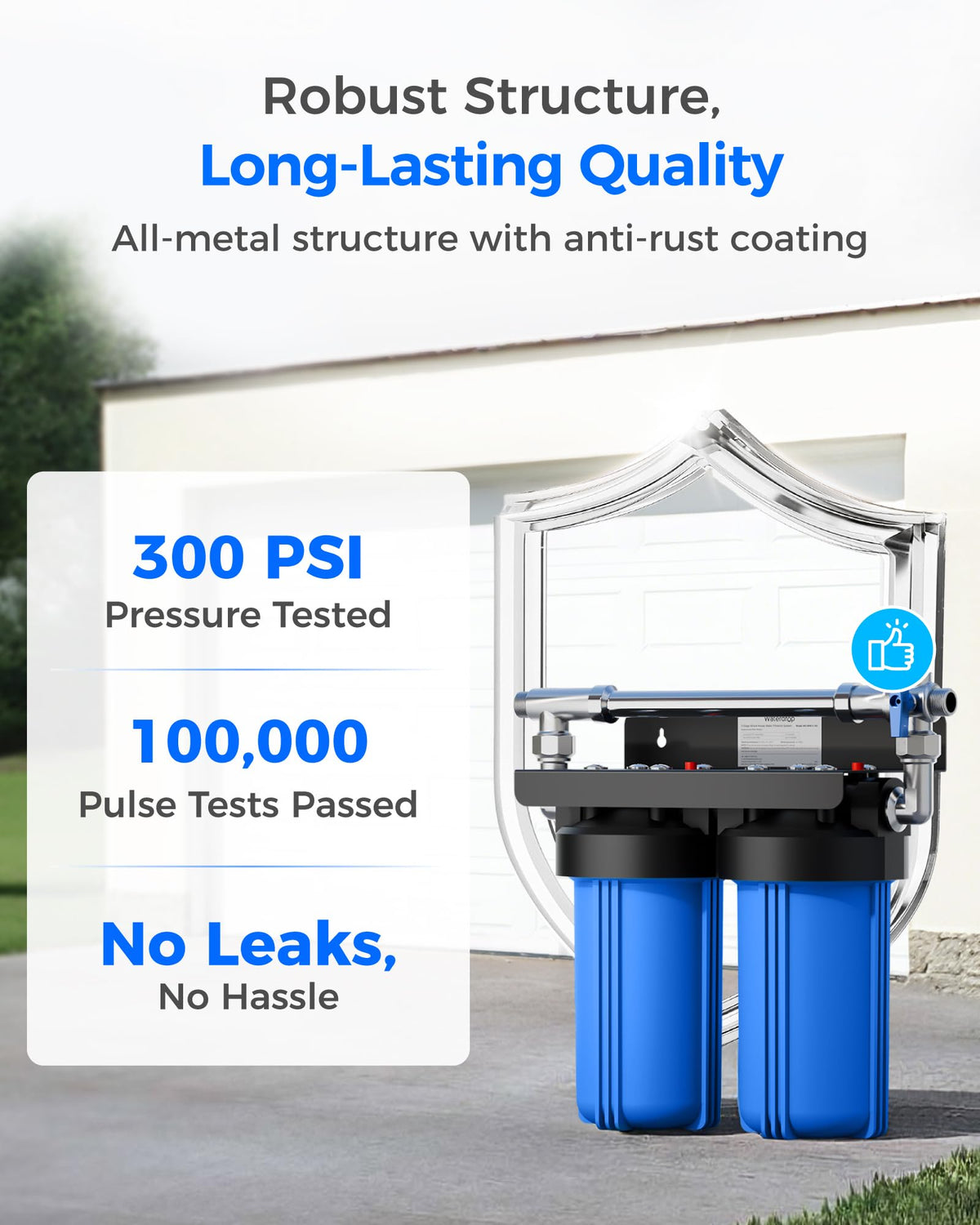Waterdrop CWE Spotless Water System for Car Wash, Deionized Water System