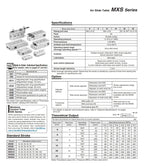 MXS16-75 MXS16-75A MXS16-75AS MXS16-75AT MXS16-75B MXS16-75C Slide Guide Cylinder Pneumatic(MXS16-75)