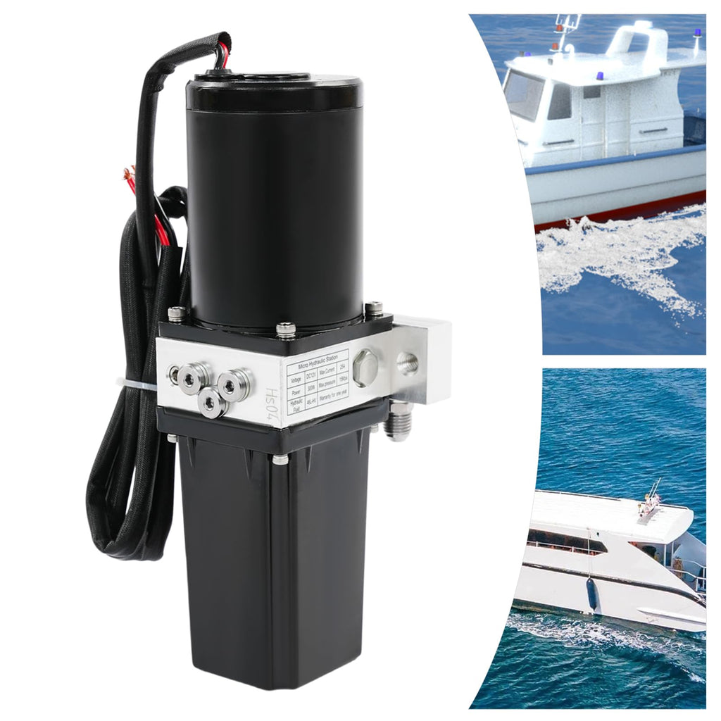 Motor Reservoir Pump 12V 300W Hydraulic System 2800RPM IPX6