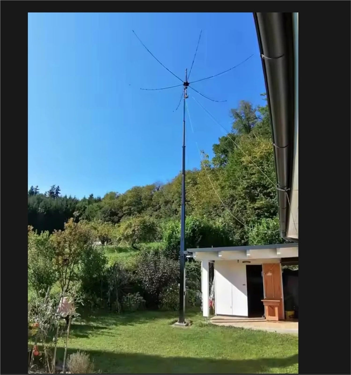 4m to 35m Manual Wind Up Telescopic Light Antenna Tower Mast with Tripod Outdoor Lighting