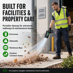 756W 1200G Cordless Leaf Blower-Powerful Handheld Blower& Car Dryer