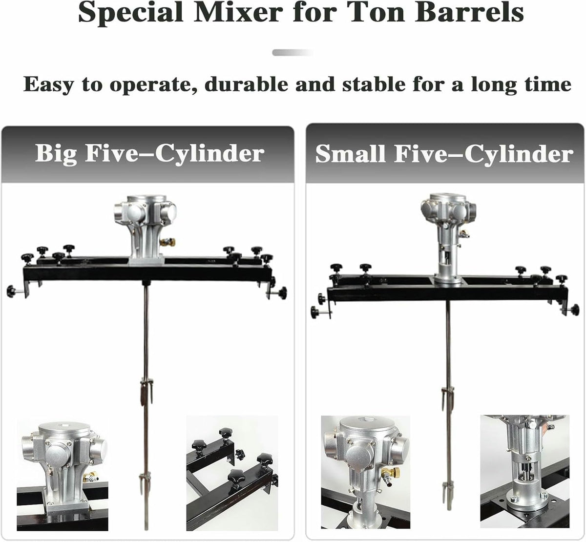 Air Agitators Pneumatic Paint Mixers, Pneumatic Tank Mixing Machine, Paint Stirr, Paint Mixing Equipment ~/