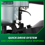 Metabo HPT Pneumatic Roofing Nailer, 16 Degree Asphalt Shingles, NV45AB2