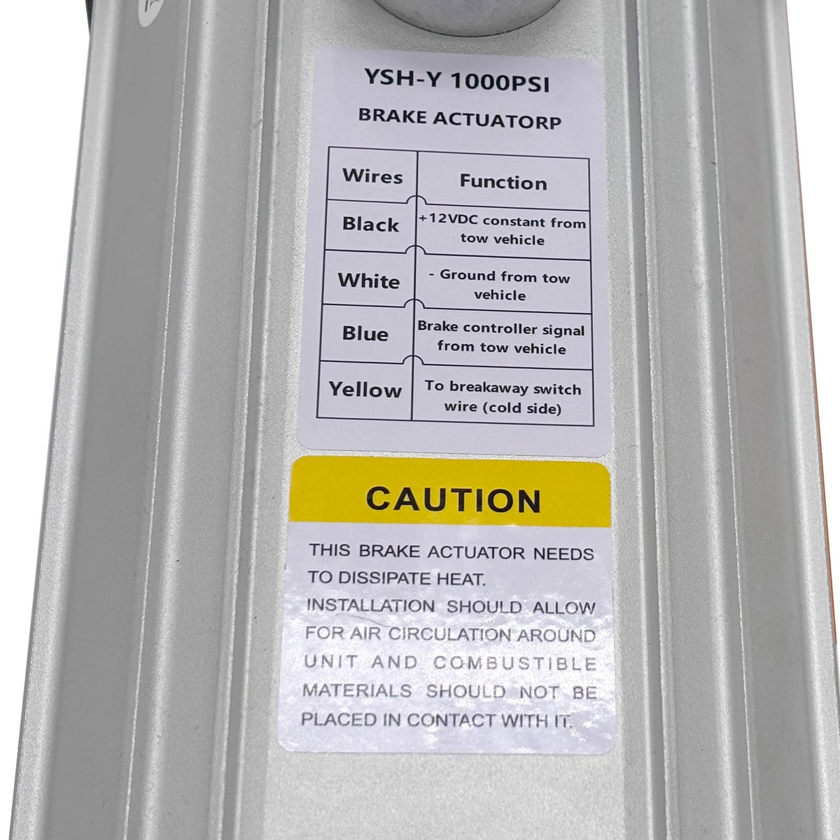 1000psi Hydraulic Liftgate Pump K7165000, K71-650-00 Replacement for Disc Brakes Silver Volantixi