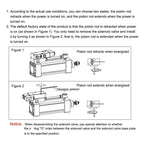 Standard Series Solenoid Valve Integrated Pneumatic Cylinder SCF50 Stroke 25-1000mm Air Cylinders Set Without Magnetic(SCF50x1000)
