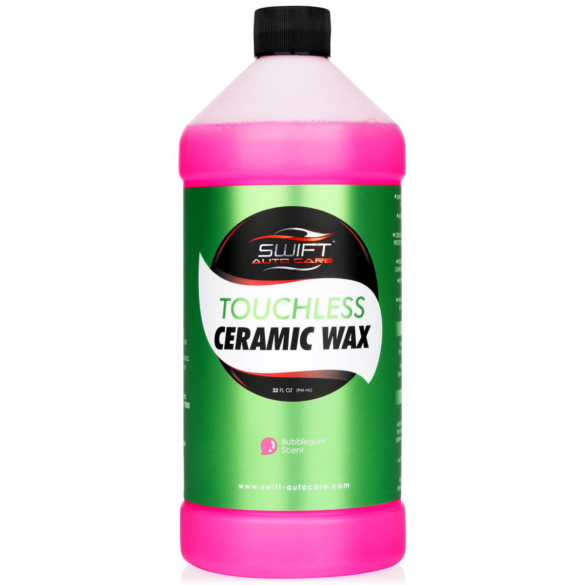 Swift Touchless Ceramic Foamable Wax (5 Gallon) – Spray On/Rinse Off For High-Gloss, Hydrophobic Protective Layer | For Foam Cannon & Foam Pump Sprayer After Car Wash | Wax Cars, Trucks, RV’s & More!