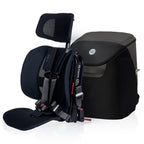 WAYB Pico Travel Car Seat with Premium Carrying Bag- Lightweight, Portable, Foldable - Perfect for Airplanes, Rideshares, and Road Trips - Forward Facing for Kids 26.5–50 lbs and 33.5–45"