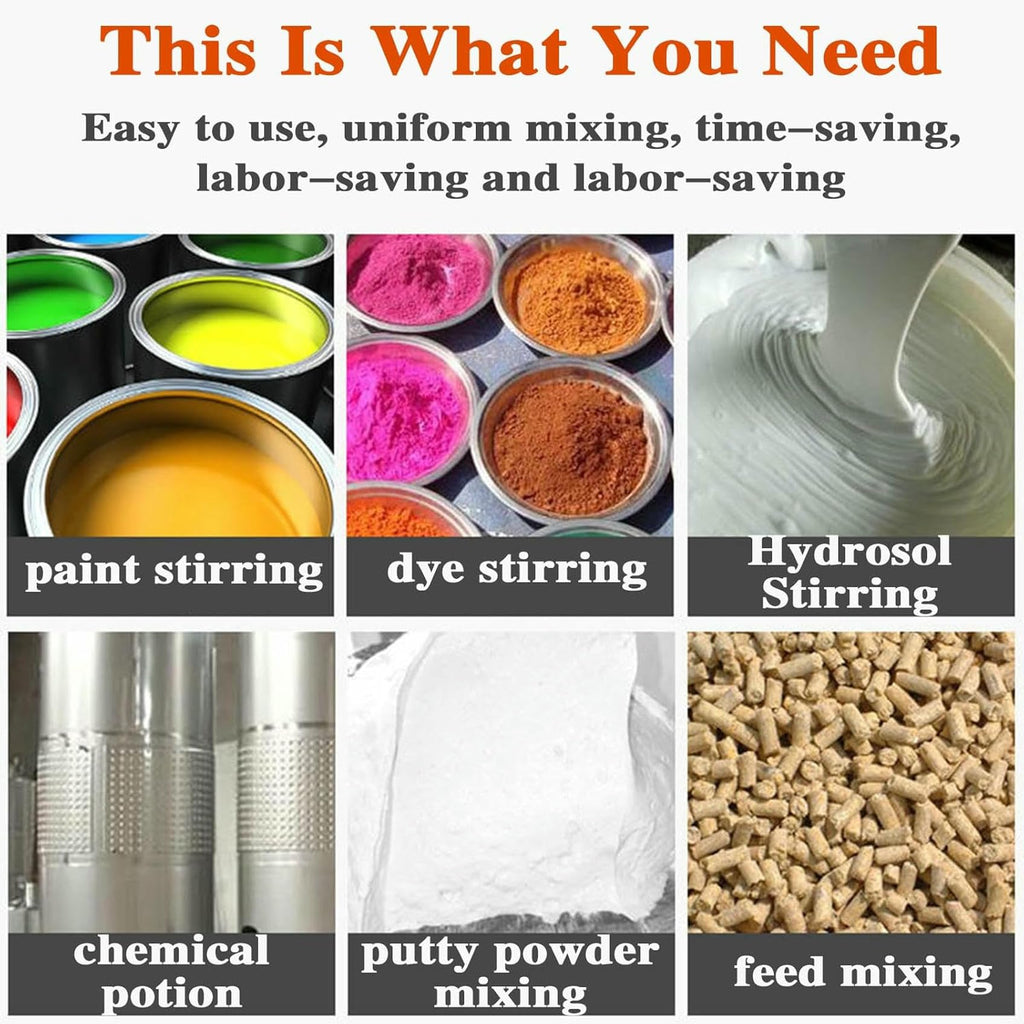 Air Agitators Pneumatic Paint Mixers, Pneumatic Tank Mixing Machine, Paint Stirr, Paint Mixing Equipment ~/