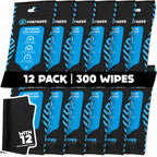 Fortress Car Interior Cleaner Wipes, Microfiber Cloth (25 ct, Pack of 63)
