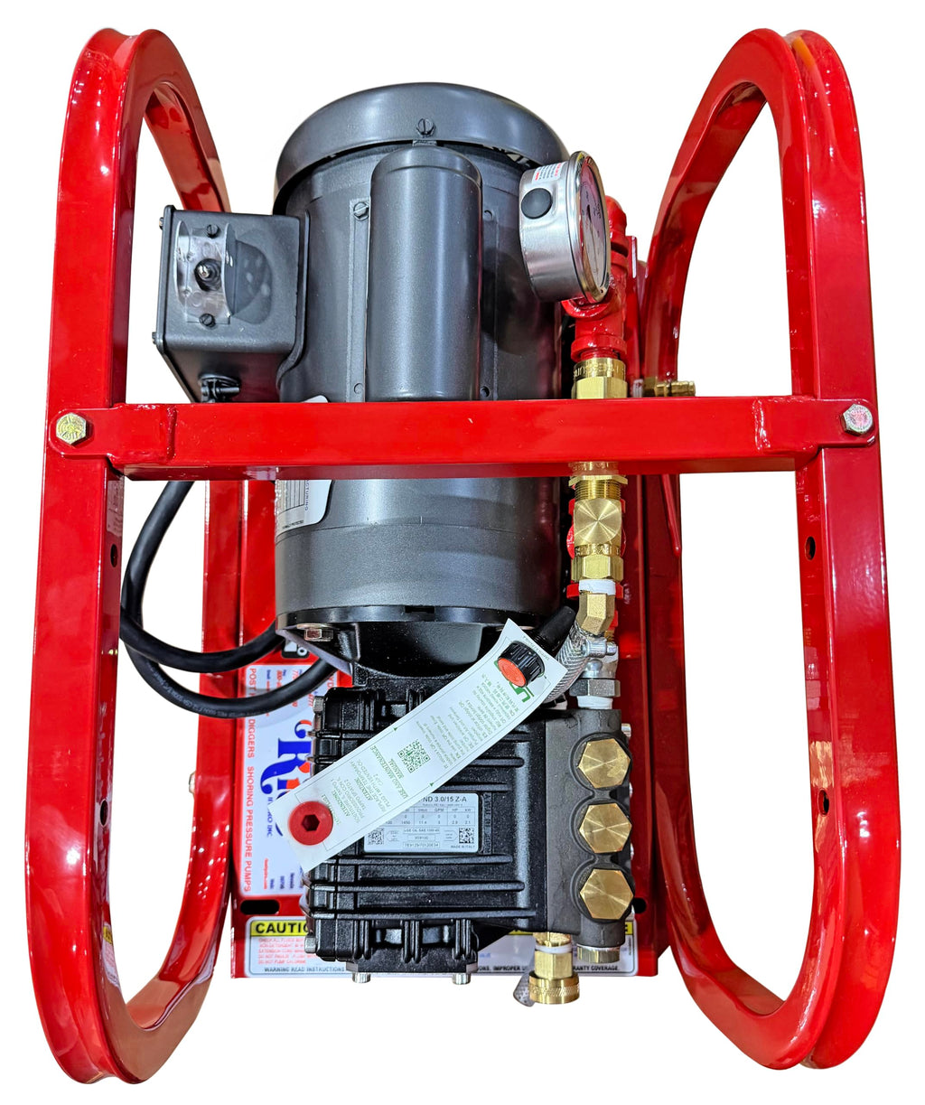 Rice Hydro EL1A Hydrostatic Test Pump Plunger 3 GPM, 500 PSI, 110/220V